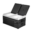 NEVERA PORTATIL CON COMPRESOR LG 107 LITROS DOBLE ZONA MUVIP