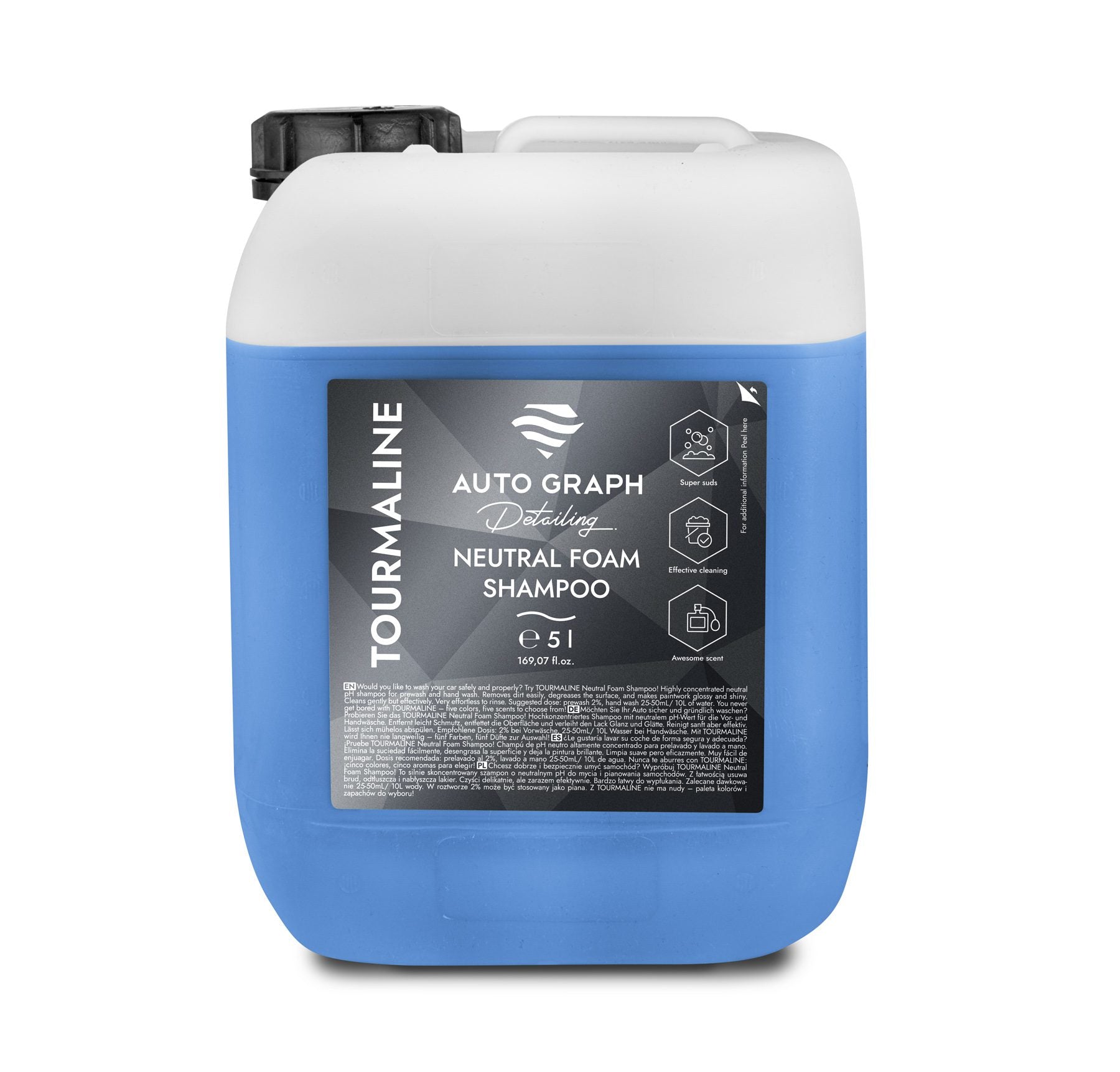 TOURMALINE – Neutral Foam Shampoo CEREZA 5L