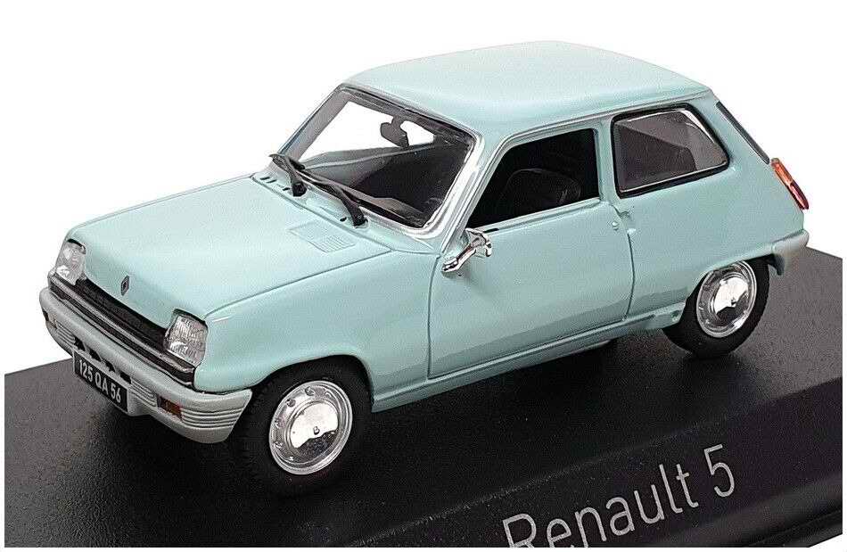 1972 Renault 5 R5 TL Azul Claro 1:43 Norev 510528