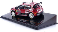 2023 Citroen C3 Rally2 Nº21 Rossel/Dunand Rally Monte Carlo 1:43 IXO Models RAM887.22