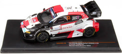 2023 Toyota GR Yaris Rally1 Hybrid Nº33 Evans/Martin Ganador Rally Croacia 1:43 IXO Models RAM902.22