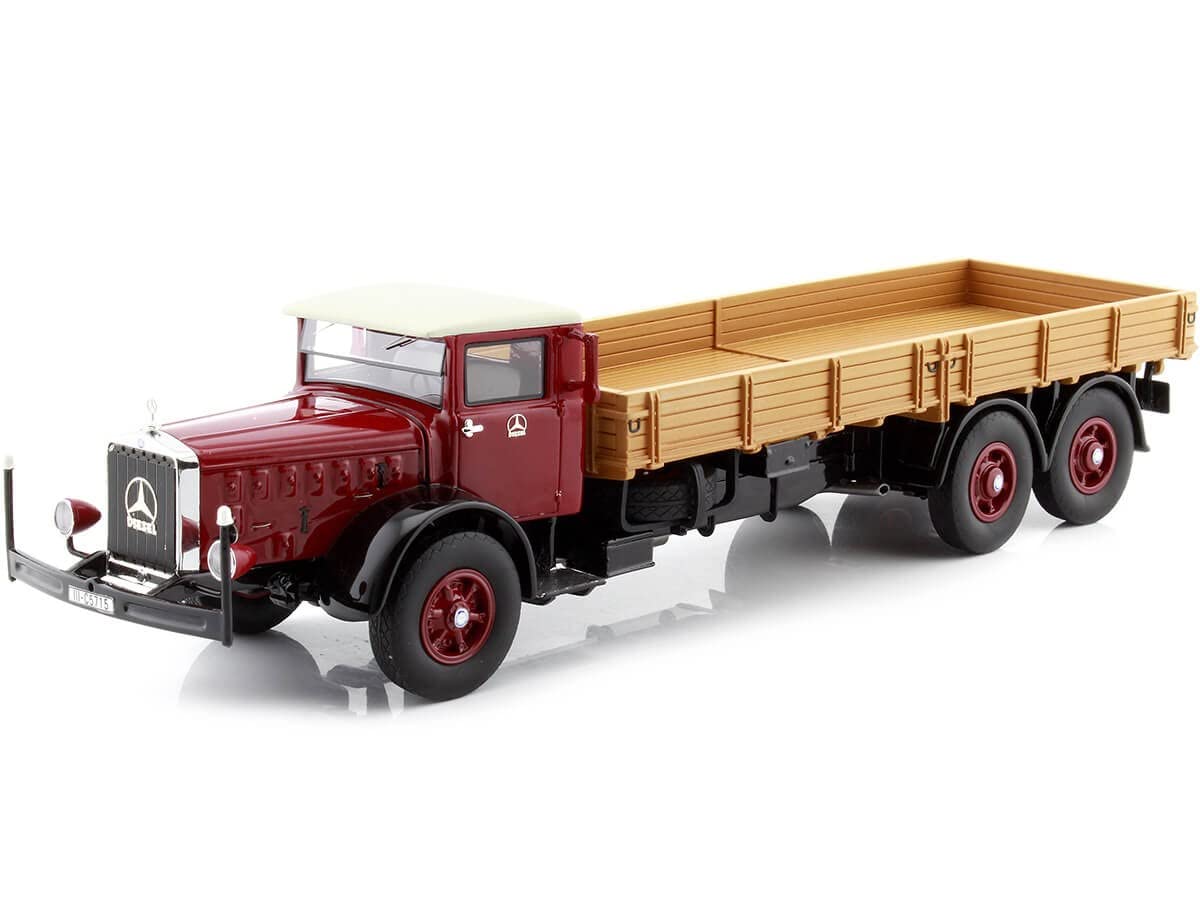 1937 Mercedes-Benz L 10000 Granate/Beige 1:43 NEO Scale Models 46721
