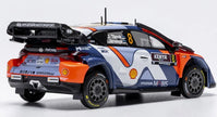 2025 Hyundai i20 N Rally1 Nº1 T.Neuville/M.Wydaeghe Rally de Kenia WRC 1:43 IXO Models RAM996B.22