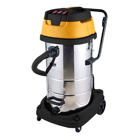 ASPIRADORA INOXIDABLE 80 LITROS 3000W TRES MOTORES BLIM