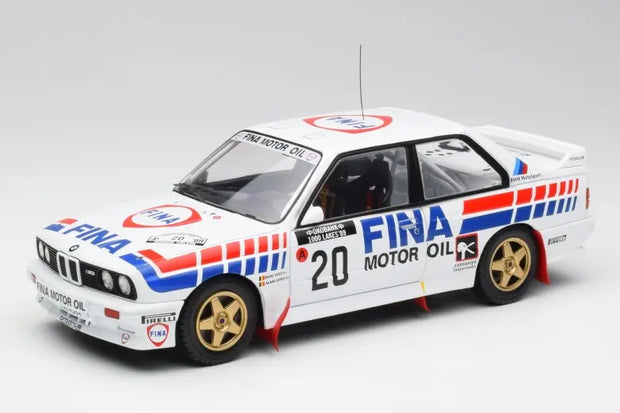 1989 BMW M3 E30 Nº20 DUEZ/LOPES RALLY 1000 LAKES 1:18 IXO MODELS