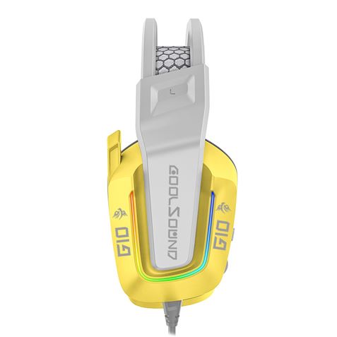 AURICULAR GAMING G10 | XBOX | PS5 | PS4 | SWITCH | PC | AMARILLO COOLSOUND
