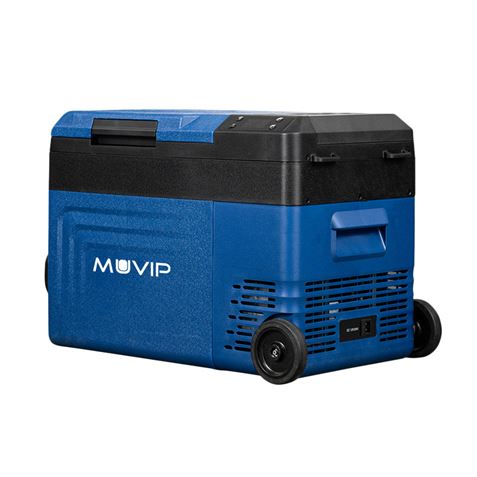 NEVERA PORTATIL CON COMPRESOR 22 LITROS 60W DOBLE ZONA MUVIP