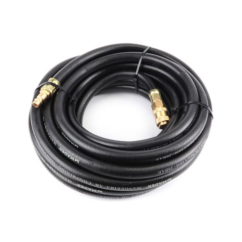 MANGUERA NEGRA RIGIDA 10 METROS AIRE COMPRIMIDO MADER