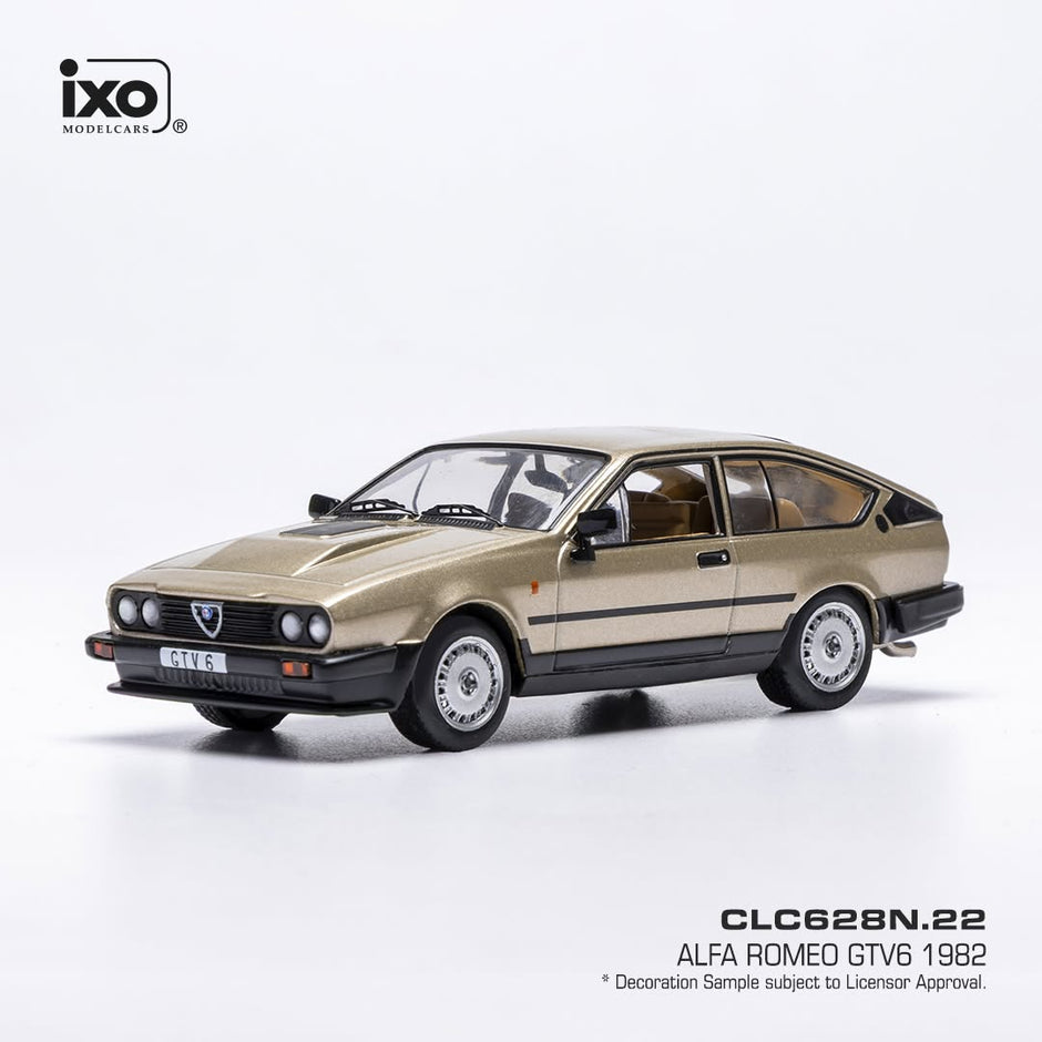 1982 Alfa Romeo GTV6 Dorado Metalizado 1:43 IXO Models CLC628N.22
