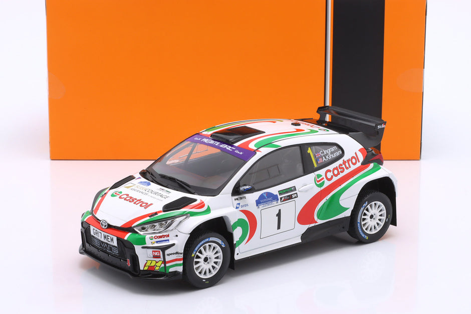 2024 Toyota GR Yaris Rally2 Nº1 C.Ingram/A.Kihurani Rally Voyonic Grampian Forest 1:43 IXORAM958