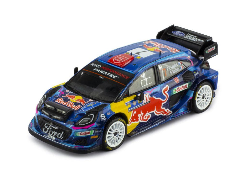2023 Ford Puma Rally1 Nº7 Loubet/Veillas Rally Centroeuropeo 1:43 IXO Models RAM905.22