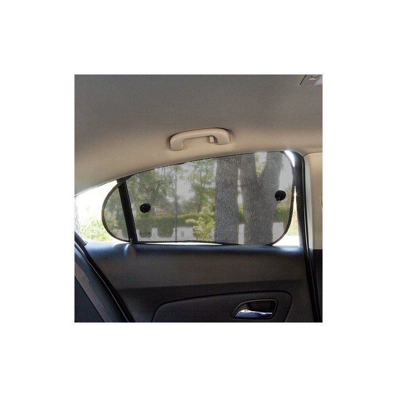 2x Cortinillas Laterales 65x38 Triple Capa