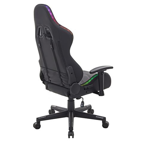 SILLA GAMING RGB SERIE FENRIR NEGRA CROMAD