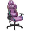 SILLA GAMING RGB SERIE FENRIR VIOLETA CROMAD