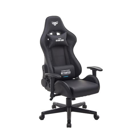 SILLA GAMING SERIE DEMON LORD NEGRA CROMAD