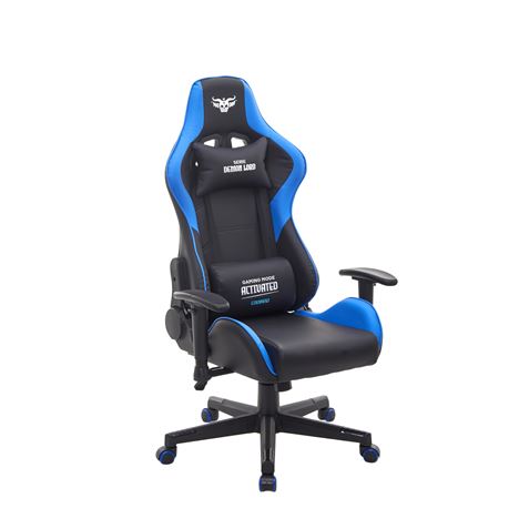 SILLA GAMING SERIE DEMON LORD AZUL CROMAD