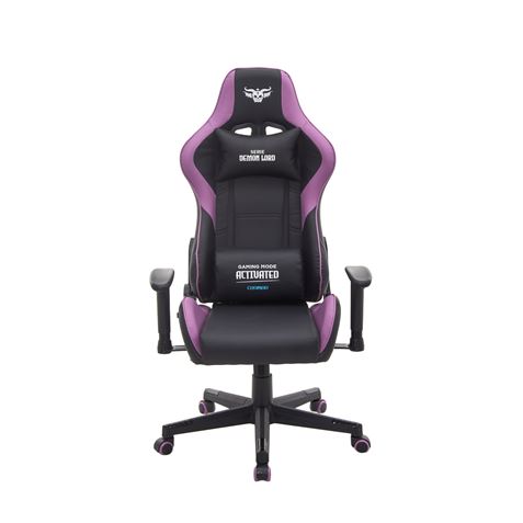 SILLA GAMING SERIE DEMON LORD VIOLETA CROMAD
