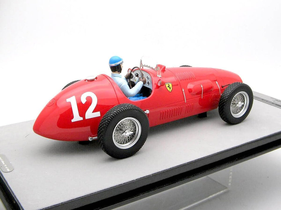 1952 Ferrari 500 F2 Nº12 Alberto Ascari Ganador GP F1 Monza y Campeón del Mundo 1:18 Tecnomodel TM18-66A