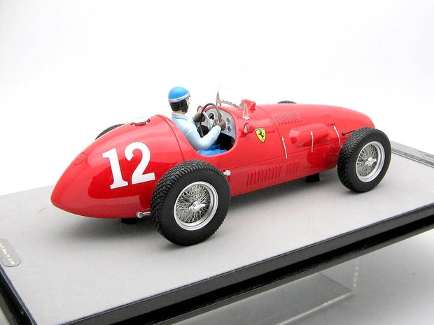 1952 Ferrari 500 F2 Nº12 Alberto Ascari Ganador GP F1 Monza y Campeón del Mundo 1:18 Tecnomodel TM18-66A