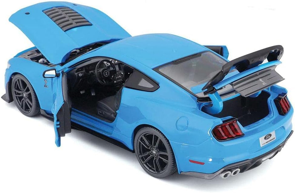2020 Ford Mustang Shelby GT500 Azul Eléctrico 1:18 Maisto 31452