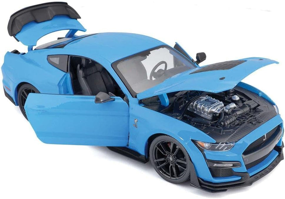 2020 Ford Mustang Shelby GT500 Azul Eléctrico 1:18 Maisto 31452