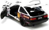 11986 Toyota Trueno AE86 Nº25 Serie de TV Aggretsuko + Figura Aggretsuko 1:24 Jada Toys 33725 253255056