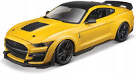2020 Ford Mustang Shelby GT500 Amarillo/Negro 1:18 Maisto 31452