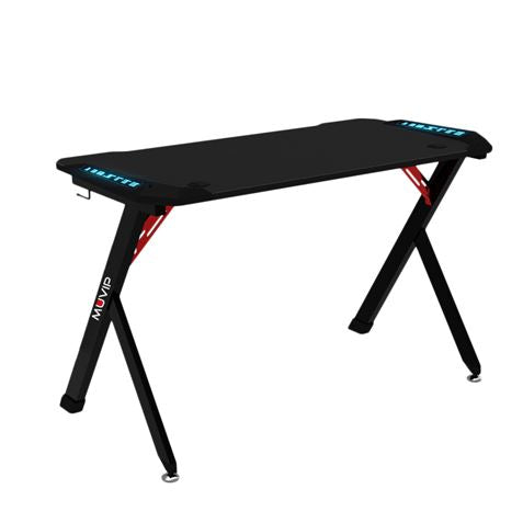 MESA GAMING PRO1200 FIBRA CARBONO LUZ RGB MUVIP