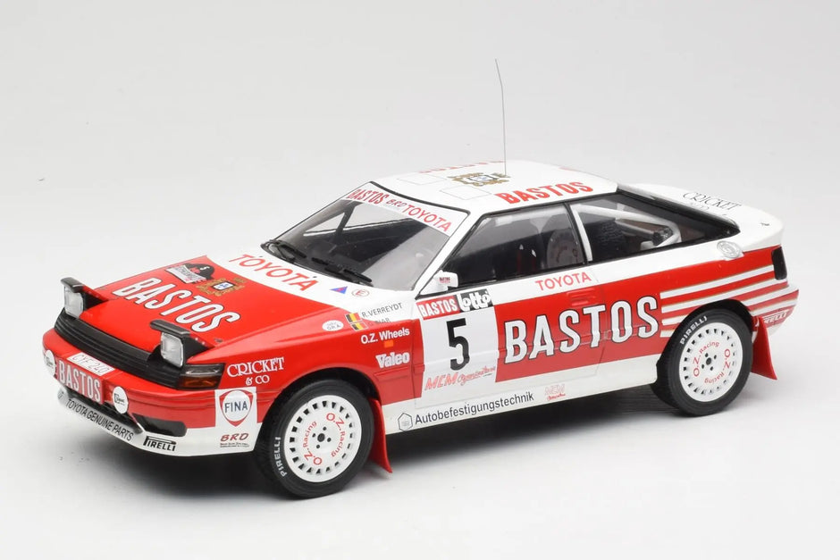 1990 Toyota Celica GT-FOUR ST165 Nº5 Verreydt/Biar Rally Haspengouw 1:18 IXO Models 18RMC119.22