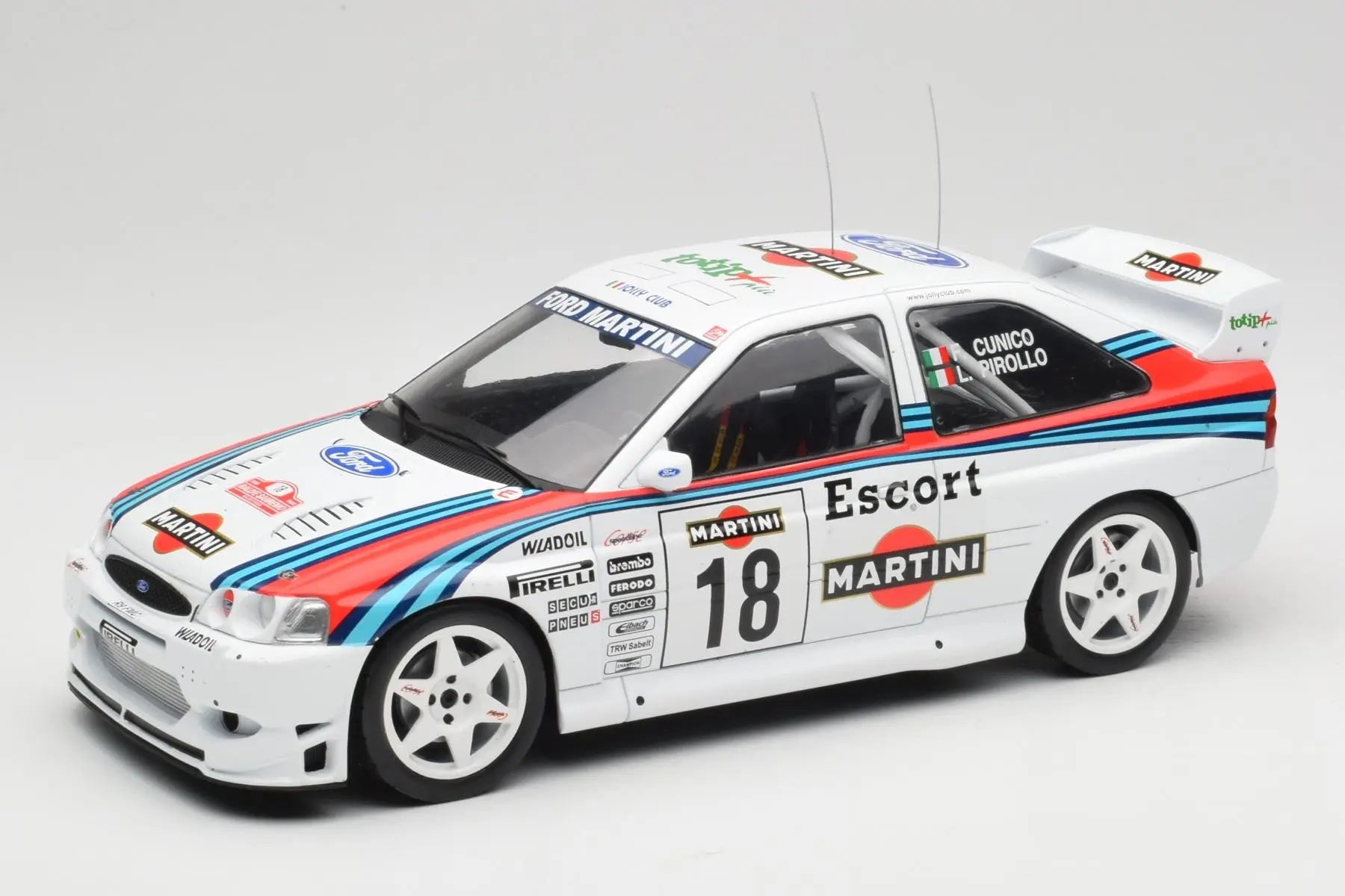 1998 Ford Escort WRC Nº18 Cunico/Pirollo Rally Sanremo 1:18 IXO Models 18RMC171A.22