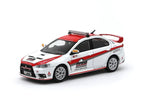 2007 Mitsubishi Lancer Evolution X Pikes Peak Safety Car Blanco/Rojo 164 Tarmac T64-004PP