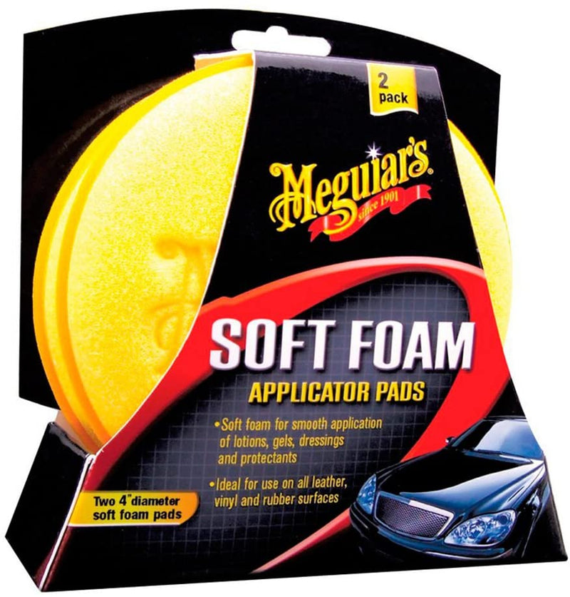 MEGUIAR´S SOFT FOAM APPLICATOR PADS - PACK 2 UDS.