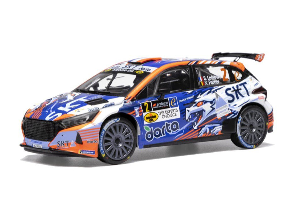 2024 Hyundai i20 N Rally2 Rally WM Nº2 S.Lefebvre/X.Portier Rally Ypres 1:43 IXO Models RAM948.22