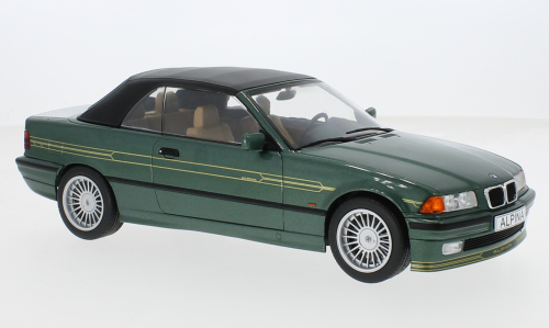 1996 BMW Alpina B3 3.2 Convertible Verde Metalizado 1:18 MC Group 18321