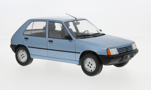 1984 Peugeot 205 GR Azul Claro Metalizado 1:18 MC Group 18491