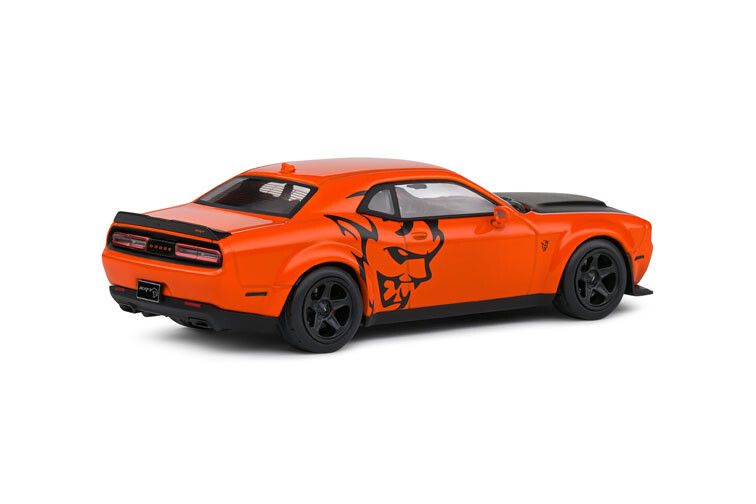 2018 Dodge Challenger SRT Demon V8 6.2L Naranja Mango 1:43 Solido S4310306