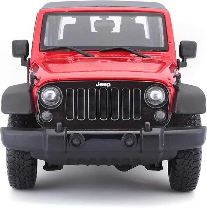 2014 Jeep Wrangler 3.6L Rojo-Negro 1:18 Maisto 31676