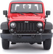 2014 Jeep Wrangler 3.6L Rojo-Negro 1:18 Maisto 31676