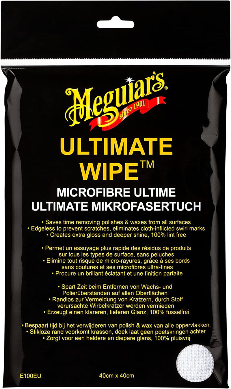 MEGUIAR´S ULTIMATE WIPE - PAÑO DE MICROFIBRA