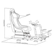SIMULATOR COCKPIT SEAT PRO R3 CROMAD