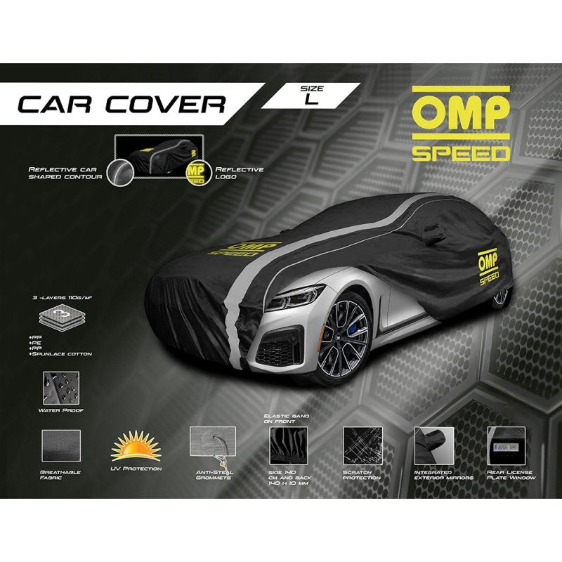 Funda Cubre Coche Goodyear Talla M 431x165x120