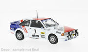 1985 Ford Escort RS Turbo MKIII Nº7 Andervang/Schoonenwolf Rally Haspengou 1:18 MC Group 18421