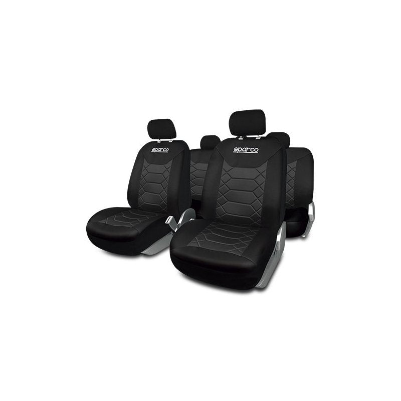 Juego De Fundas Sparco Universales Negras