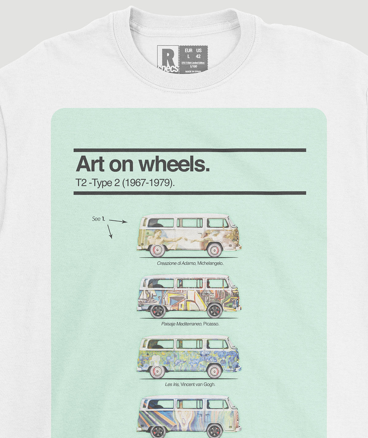 Camiseta “T2-Art on wheels”