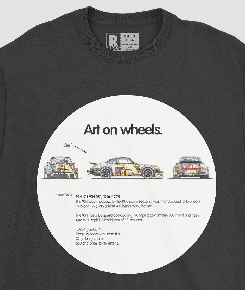 Camiseta “934-Art on wheels”