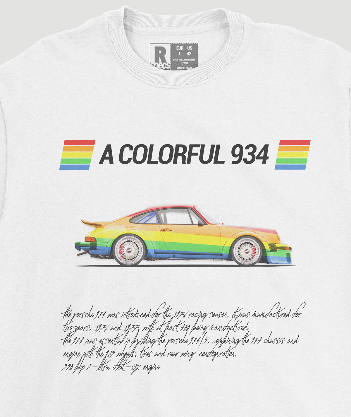 Camiseta “A colorful 934”
