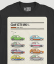 Camiseta “Golf Mk1 GTI Icons”