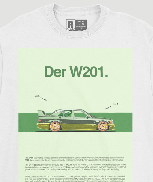 Camiseta “190E-W201 Evolution”