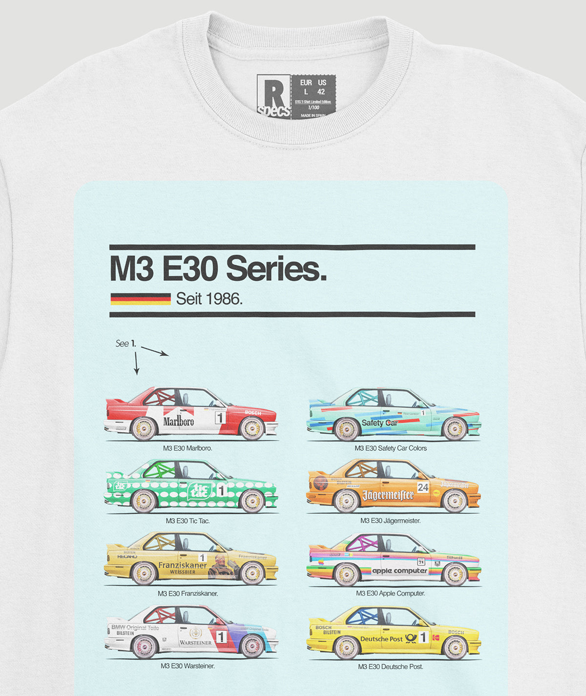 Camiseta “M3-E30 Icons”