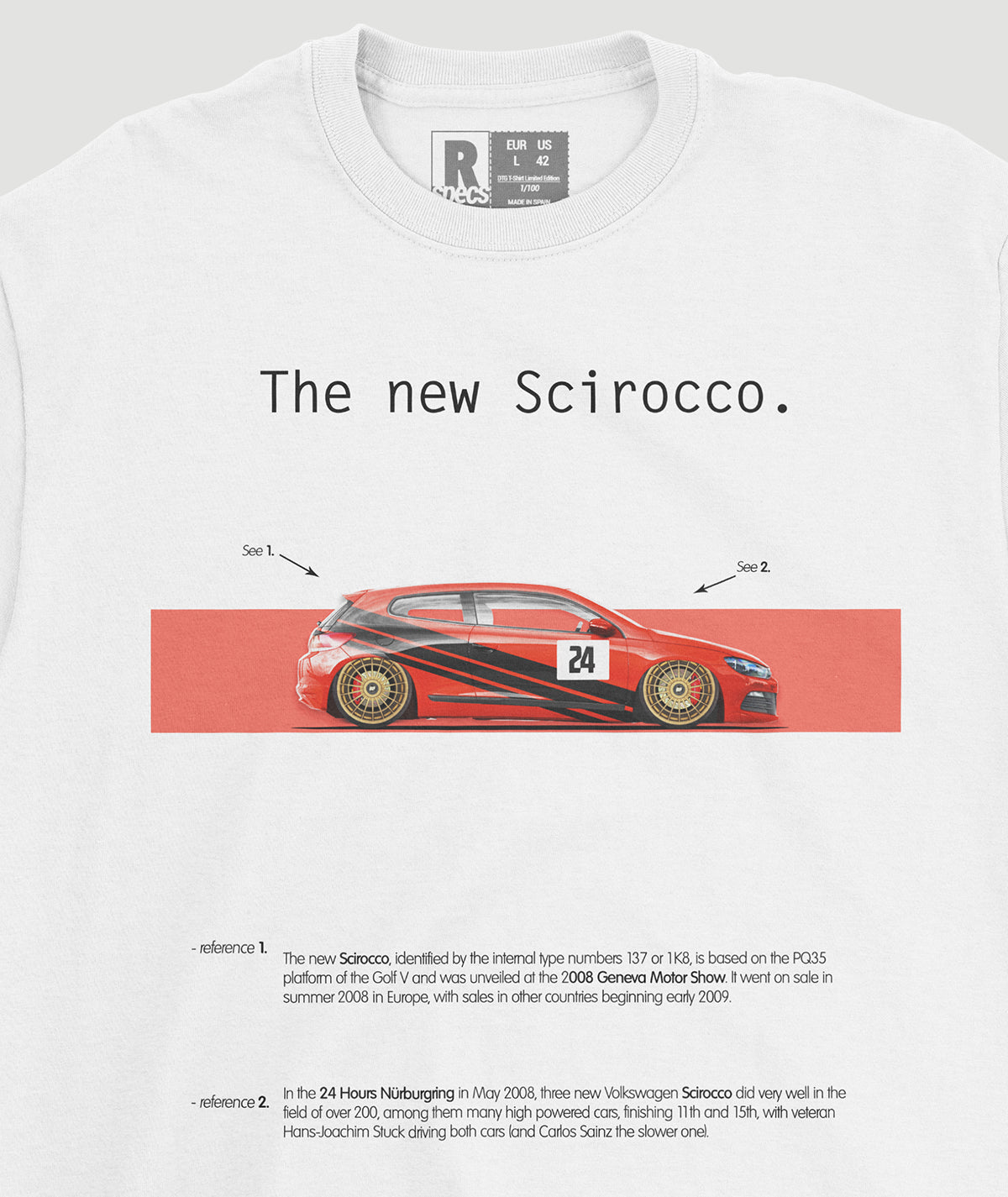 Camiseta “The new Scirocco”
